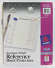 Avery 75530 Clear Standard Weight Reference Sheet Protectors (Pack of 4)