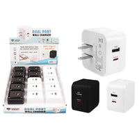 Diamond Visions 2 Port USB Wall Charger 1 pk (Pack of 15)
