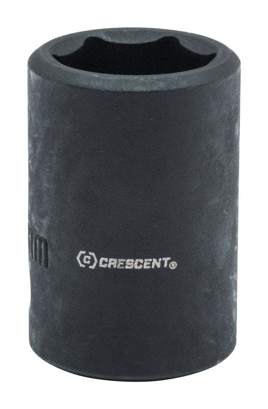 Crescent 9/16 in. X 1/2 in. drive SAE 6 Point Impact Socket 1 pc