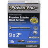 Hillman Power Pro No. 9  x 2 in. L Star Flat Head Exterior Deck Screws 1 lb.