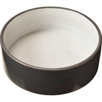 7" 2 Tone GRY Dog Dish