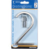 Hillman Distinctions 5 in. Silver Brushed Nickel Screw-On Number 2 1 pc - Deal of The Week