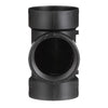 Charlotte Pipe 2 in. Hub X 2 in. D Hub ABS Flush Cleanout Tee
