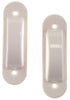 Amerelle White Plastic Toggle Switch Guard 2 pk