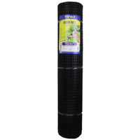 Tenax Polypropylene Black Folded Deer Netting Fence 0.63 x 0.75 in. Mesh x 100 L x 7 H ft. - Open Box