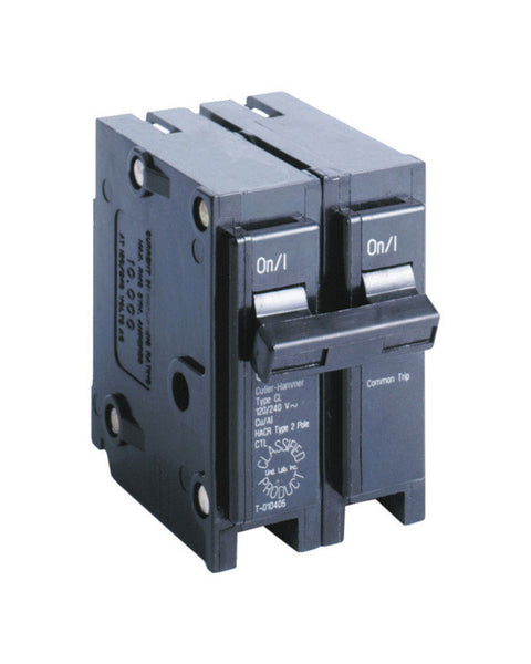 Interruptor automático bipolar enchufable Eaton de 15 amperios - Oferta de la semana