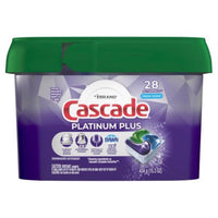 Cascade Platinum Plus Fresh Scent Pods Dishwasher Detergent 15.3 oz 28 pk (Pack of 6)
