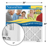 AAF Flanders NaturalAire 20 in. W x 20 in. H x 1 in. D Polyester Synthetic Pleated Air Filter (Pack of 12)