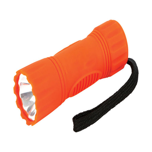 Performance Tool 62 lumens Orange LED Flashlight