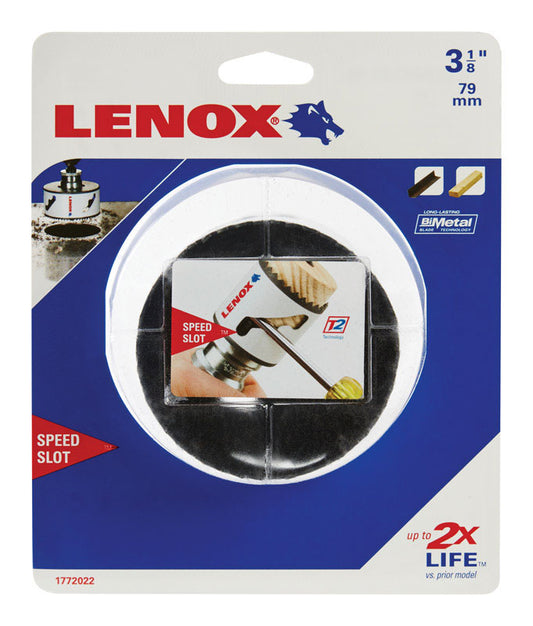 Lenox Speed Slot 3-1/8 in. Bi-Metal Hole Saw 1 pc