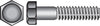 Hillman 3/8-16 in. D X 1-1/2 in. L Stainless Steel Hex Head Cap Screw 50 pk - Open Box