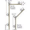 Simpson Strong-Tie ZMax 6.5 in. H X 2.25 in. W 12 Ga. Galvanized Steel Pipe Grip Tie