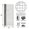 Garden Craft 48 in. H X 25 ft. L Galvanized Steel Hardware Cloth 1/2 in.