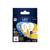 GE A15 E12 (Candelabra) LED Light Bulb Soft White 60 Watt Equivalence 2 pk - Deal of The Week