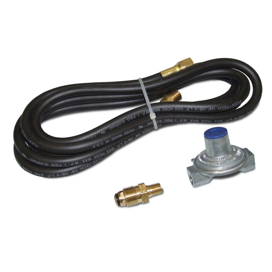 Flame Engineering 10 ft. L Brass Propane Hook-up Kit