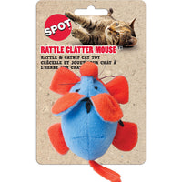 Spot Rattle Clatter Mouse W/Catnip