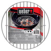 Weber 14" Steel Charcoal Grate  Heavy-Duty Plated Steel  Fits 14" Charcoal Grills  Durable Replacement