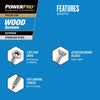 Hillman Power Pro No. 8  x 1-1/4 in. L Star Exterior Wood Screw 45 pk