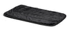 Pet Mat, Black Synthetic Fur, 30-In.