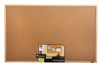 Quartet 22.5 in. H x 35 in. W Screw-Mounted Bulletin Board