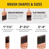 Purdy XL Elasco 2-1/2 in. Medium Stiff Flat Trim Paint Brush