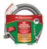 Fluidmaster 3/8 in. Compression X 3/8 in. D Compression 48 in. Stainless Steel Dishwasher Supply Lin
