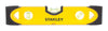 Stanley 9 in. Aluminum Magnetic Torpedo Level 3 vial