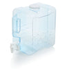 Arrow Home Products Plastic Blue Rectangle Beverage Dispenser Container 2 gal.