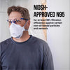 3M Aura N95 Dust Protection Particulate Respirator 9205+ White 3 pk