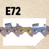 Oregon PowerCut E72 20 in. Chainsaw Chain 72 links