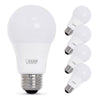 Feit A19 E26 (Medium) LED Bulb Bright White 60 Watt Equivalence 4 pk