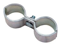 National Hardware Zinc-Plated Silver Steel Non-Welded Gate Pipe Clamp 2 L in.