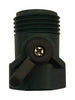 Rugg 3/4 in. Plastic Threaded Male Hose Shut-off Valve (Pack of 30).