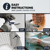 ALM SHT CHNLNK 12X24"CPR (Pack of 3)