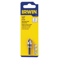 IRWIN 1/2 in. D X 1-21/32 in. L High Speed Steel Countersink 1 pc