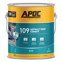 APOC Black Asphalt Roof Cement 1 gal (Pack of 4)