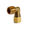 1/4 in. Compression X 1/4 in. D MPT Brass 90 Degree Elbow (Pack of 5)