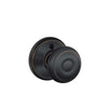 Schlage Georgian Aged Bronze Dummy Knob Right or Left Handed - Deal of The Week