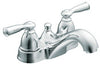 Moen Banbury Chrome Bathroom Faucet 4 in.