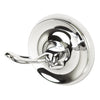Oakbrook Collection Small Chrome Zinc 2 in. L Double Hook 30 lb 1 pk