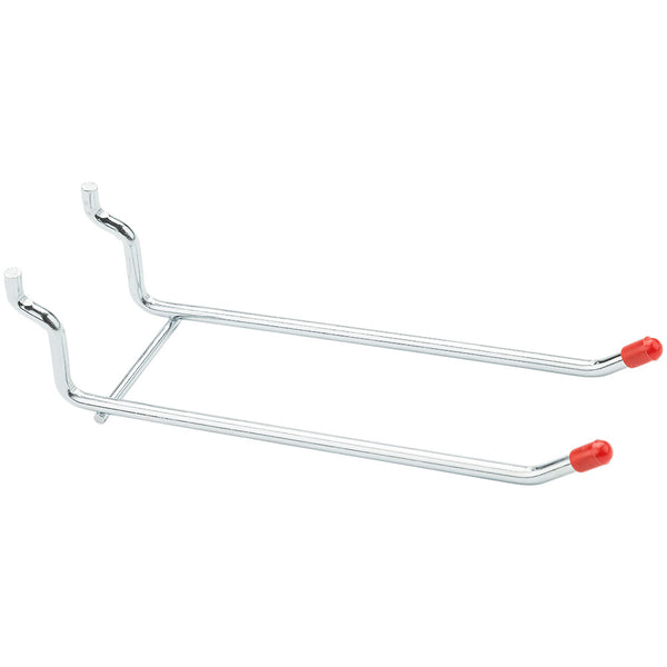 V2361 Gancho doble de 6 pulgadas, paquete de 2, galvanizado