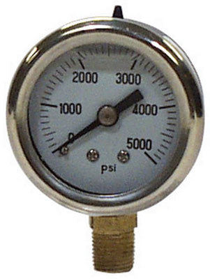 Universal Pressure Gauge 5000 psi