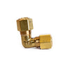 1/4 in. Compression X 1/4 in. D Compression Yellow Brass 90 Degree Elbow (Pack of 5)