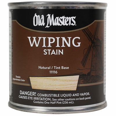 Wipe Stain Natural .5Pt