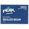 Peak Halogen High/Low Beam Automotive Bulb H6054