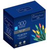 Celebrations Blue LED Mini Multicolored 300 ct String Christmas Lights 74.5 ft. (Pack of 4)