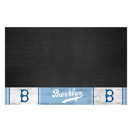MLB - Los Angeles Dodgers Retro Collection Grill Mat - 26in. x 42in. - (1944 Brooklyn Dodgers)