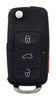 KeyStart Renewal KitAdvanced Remote Automotive Replacement Key VW001H Double For Volkswagen