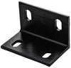 National Hardware 3 in. H X 4.6 in. W X 0.25 in. D Black Structural Steel Inside/Outside Wide Corner