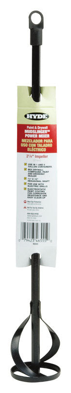 Hyde Mudslinger 2-1/4 in. W X 16 in. L Steel Paint Mixer For 1 and 5 Gallon Containers (Pack of 4).